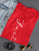 Faith  Vertical Women's T-shirt