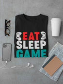 Eat, Sleep, Game, Repeat Men's T-shirt