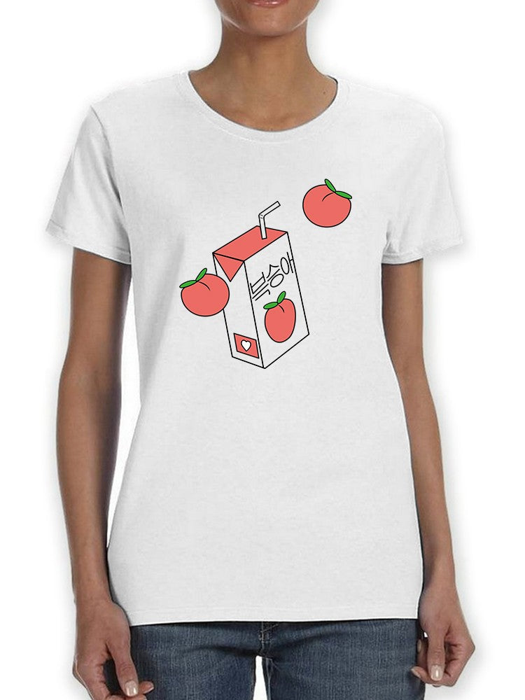 Peach Juice And Peaches Women's T-shirt