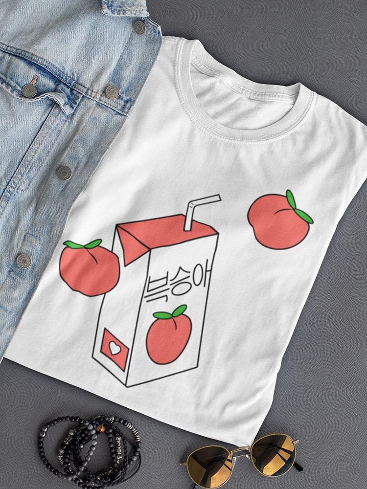 Peach Juice And Peaches Women's T-shirt