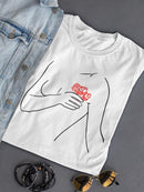 Naked Body Silhouette Women's T-shirt