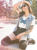 A Beautiful Blue Butterfly Women's T-shirt