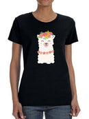 Adorable Kawaii Alpaca Women's T-Shirt