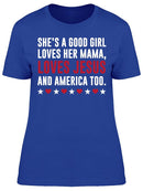 She's A Good Girl Quote Women's T-shirt