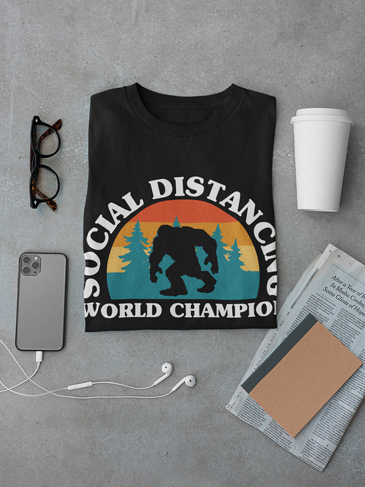 Big Foot Social Distance Winner Men's T-Shirt