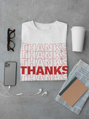 Thanks For Nothing Plastic Bag Men's T-Shirt