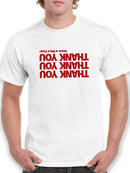 Plastic Bag Thank You Nice Day! Men's T-Shirt