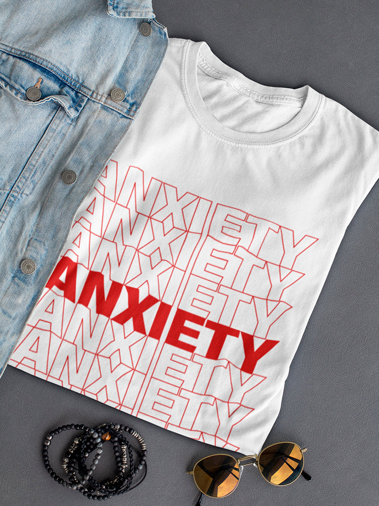 Plastic Bag Anxiety Design  Women's T-Shirt