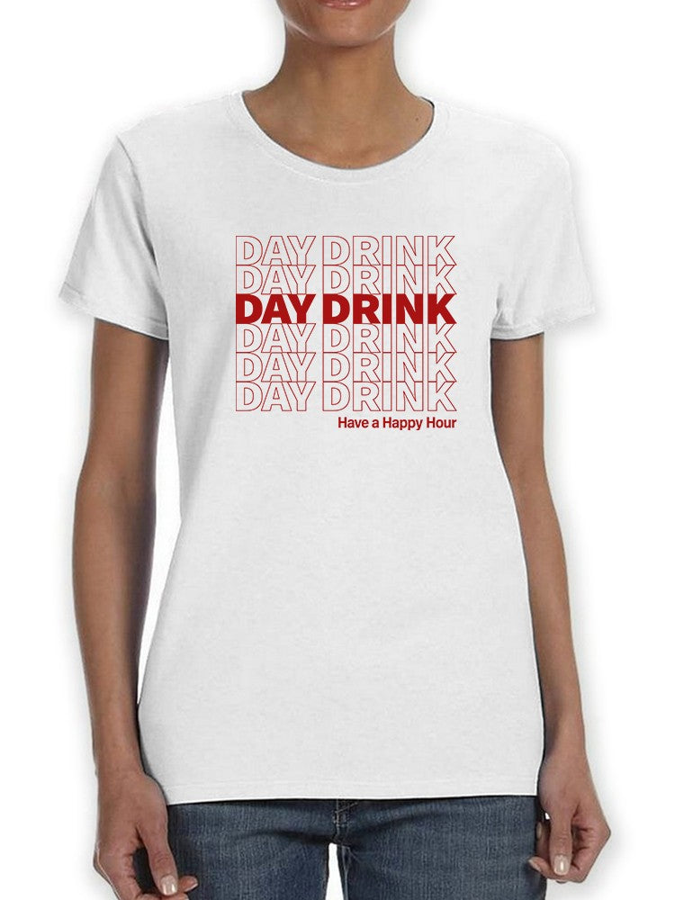 Day Drink Plastic Bag Design Women's T-Shirt