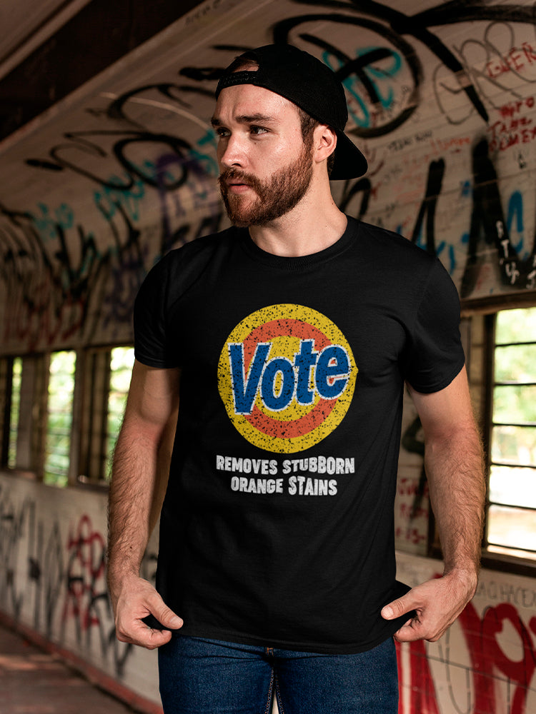 Vote: Remove Orange Stains Men's T-Shirt