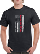 Grunge U.s.a. Flag: Trump Men's T-Shirt