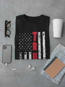 Grunge U.s.a. Flag: Trump Men's T-Shirt