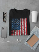 Grunge Colored U.s.a. Flag Men's T-Shirt
