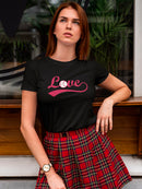 Love With Baseball O Women's T-Shirt