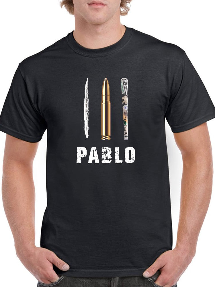 Pablo Lines Money Bullet Premium Men's T-Shirt