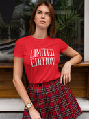 Limited Edition Text Women's T-shirt