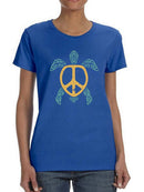 Peace Turtle Women's T-shirt