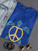Peace Turtle Women's T-shirt