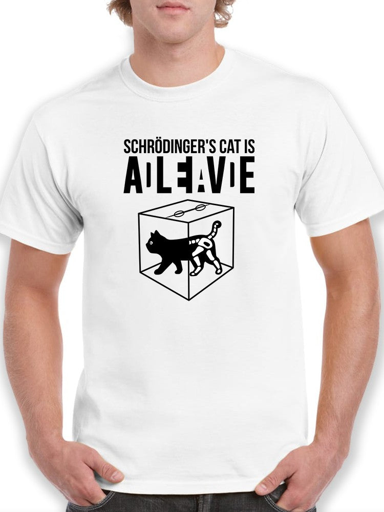 Schrodinger's Cat's Alive Dead  Men's T-Shirt