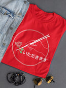 Picking A Flower Women's T-shirt