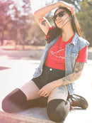 Picking A Flower Women's T-shirt