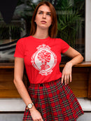 Mirror Skull Women's T-shirt