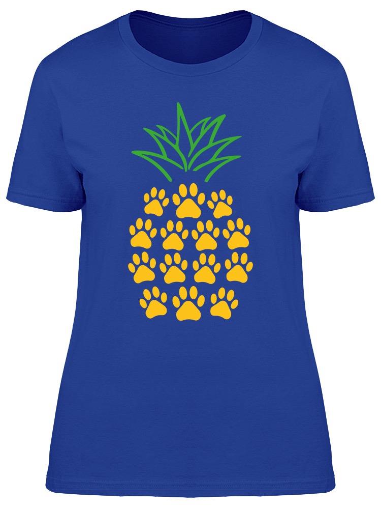 Pineapple Made Of Dog Paws Women's T-shirt