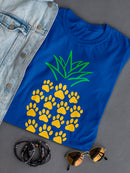 Pineapple Made Of Dog Paws Women's T-shirt