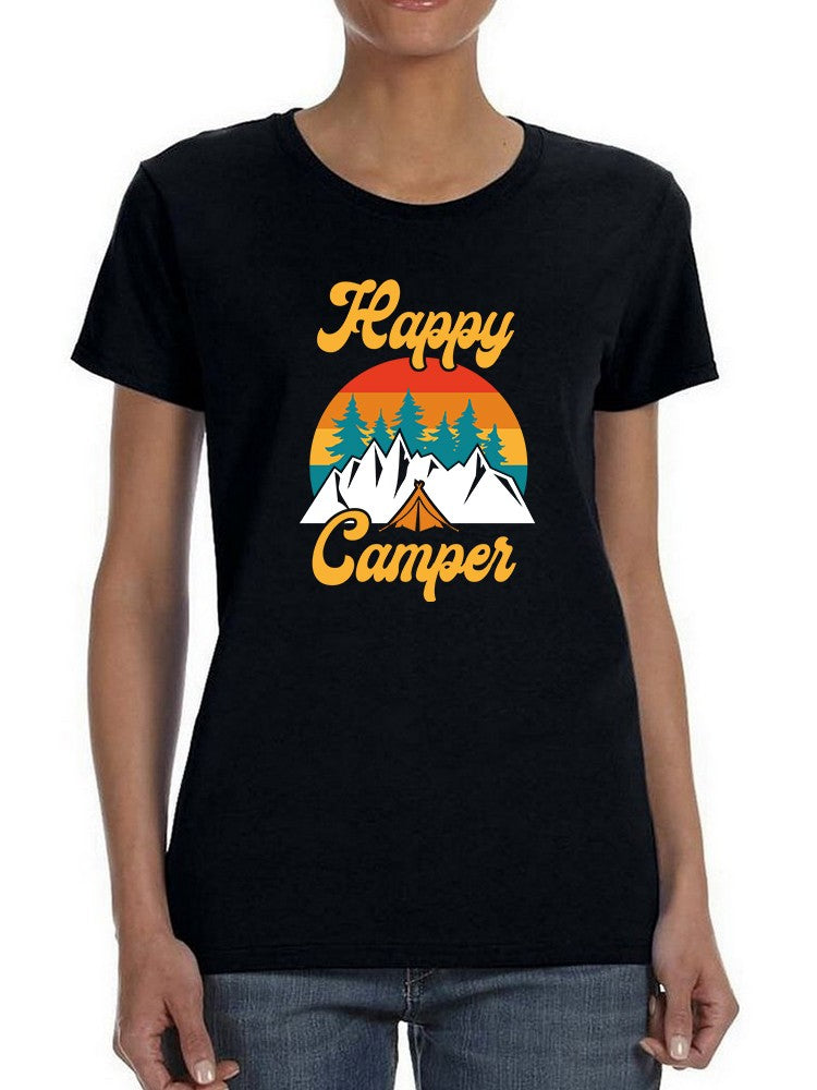 Happy Camper Graphic Women's T-shirt