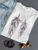 Couple Of Feathers Women's T-shirt