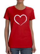 Heart Design Women's T-shirt