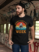 Sorry I Can't It's Shark Week Men's T-shirt
