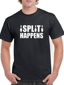 Split Happens Men's T-shirt