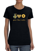 Peace, Love, Sunshine Women's T-shirt
