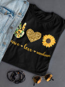 Peace, Love, Sunshine Women's T-shirt
