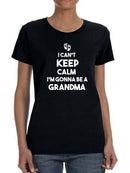 I'm Gonna Be A Grandma Women's T-shirt