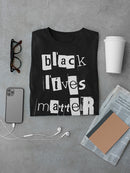 Black Lives Matter Design Men's T-shirt