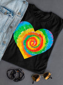 Colorful Heart Design Women's T-shirt