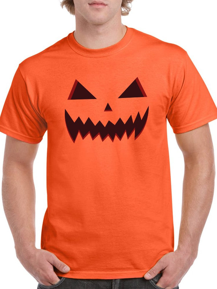 Pimpkin Lantern Face Men's T-shirt