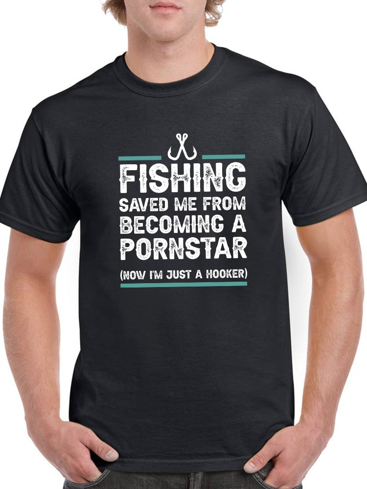 Fishing Saved Me Men's T-shirt
