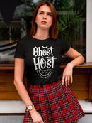 Ghost Host Women's Shaped T-shirt