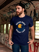 Beach More Worry Less Design Tee Men's -GoatDeals Designs