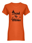 Drink Up Witches Graphic Shaped Tee Women's -GoatDeals Designs