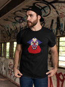 Evil Clown Red Nose Men's T-shirt