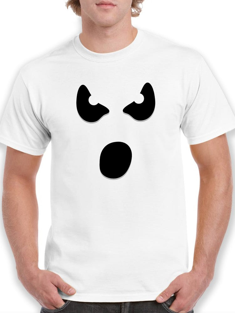 Angry Ghost Face Men's T-shirt