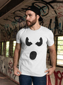 Angry Ghost Face Men's T-shirt