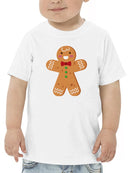 Happy Gingerbread Man Toddler's T-shirt