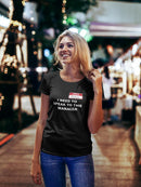 I Need To Speak To The Manager Women's Shaped T-shirt