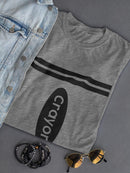 Crayon Women's Shaped T-shirt