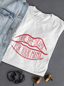 Save The Drama For Your Mama. Women's Shaped T-shirt